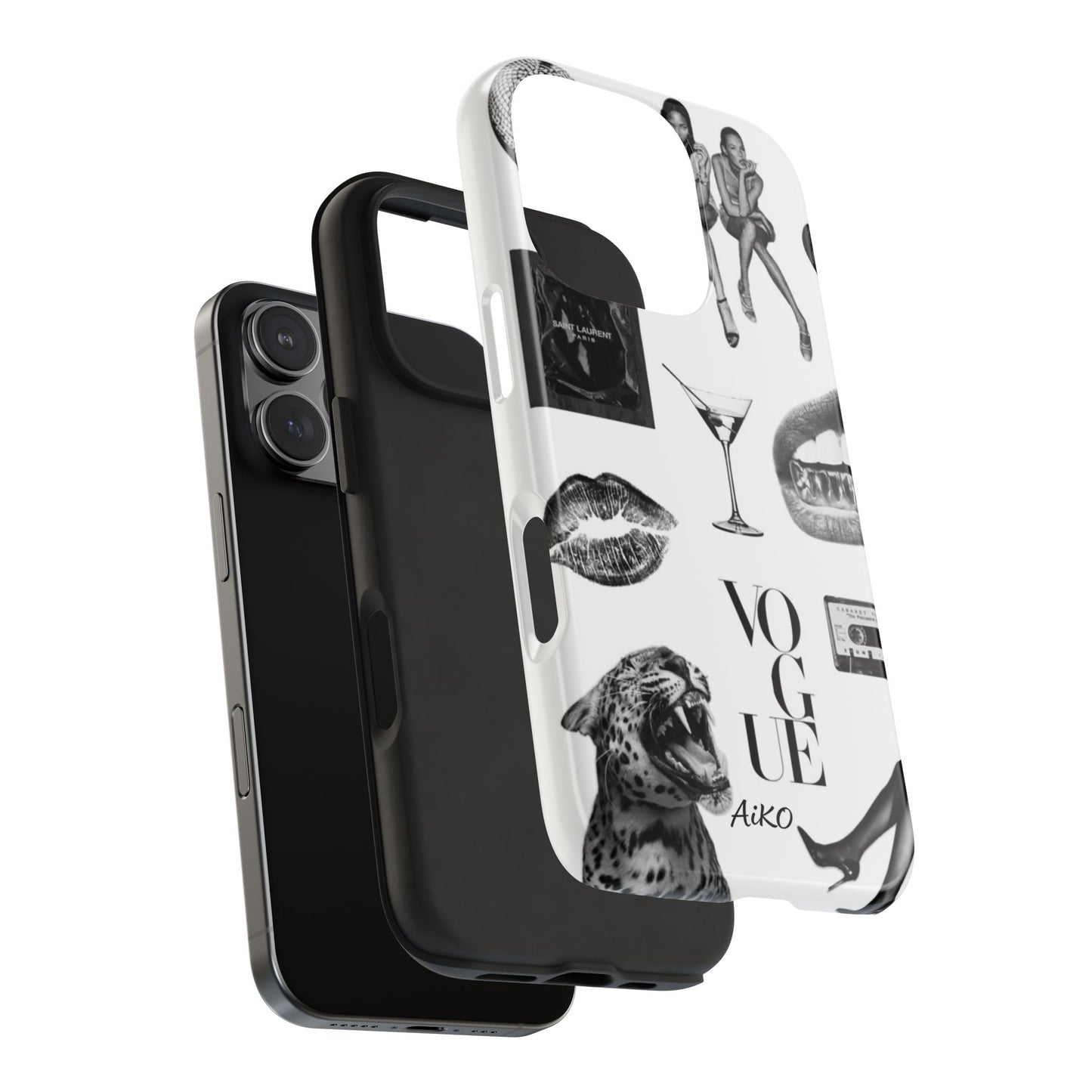 Black & White Fashion Graphic Cover