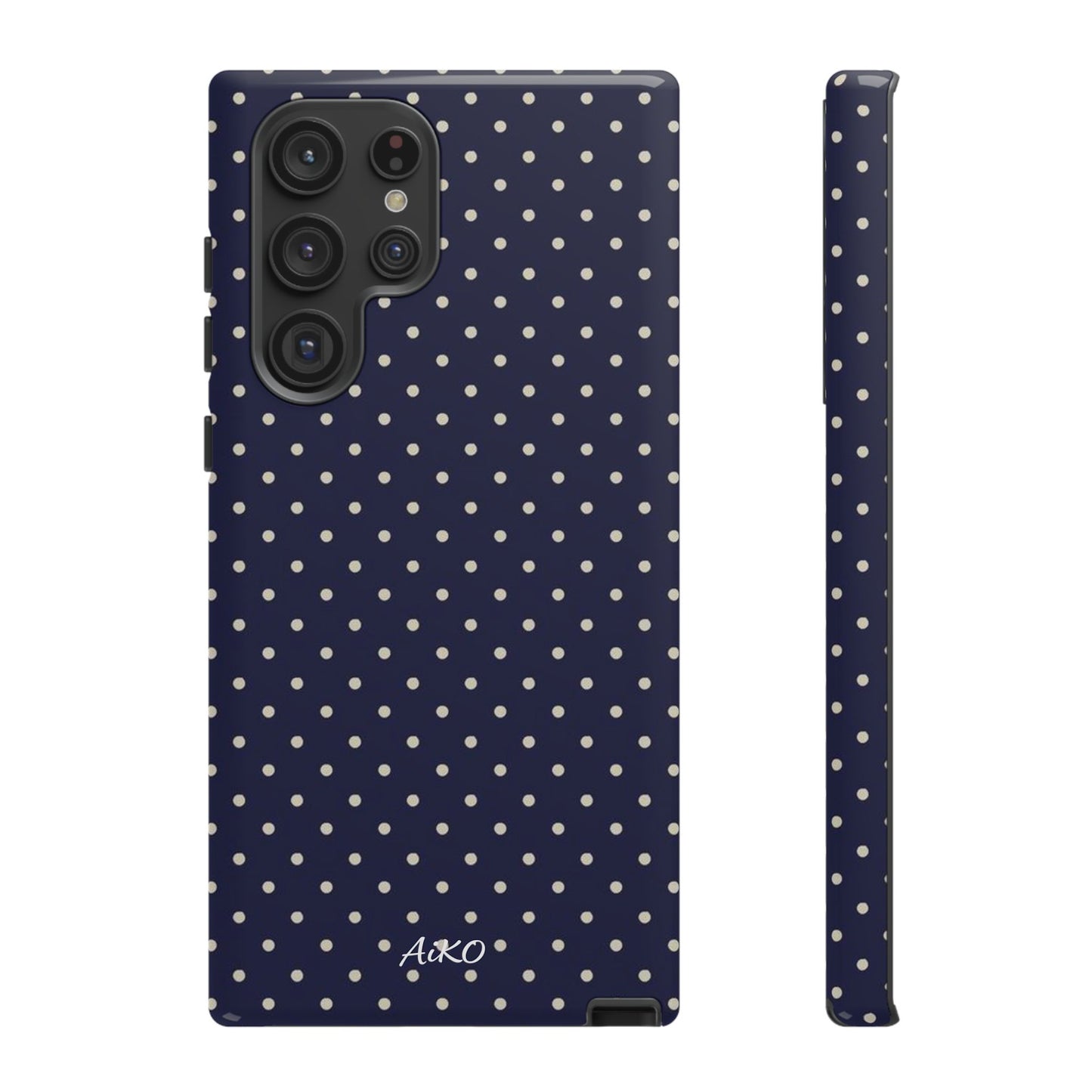 Baby Dots ( Navy and Blue)