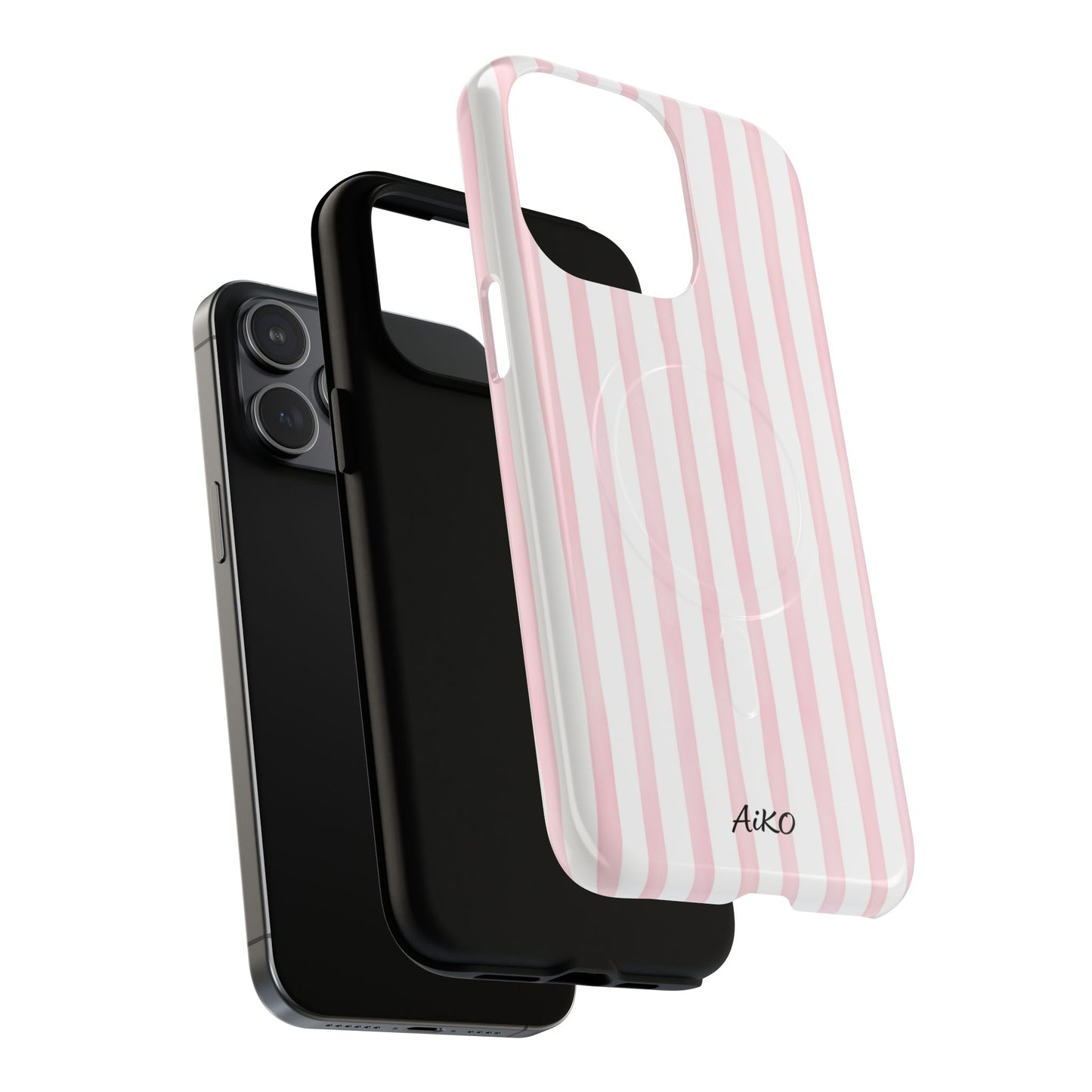 Pink Blush Stripes (Magsafe)
