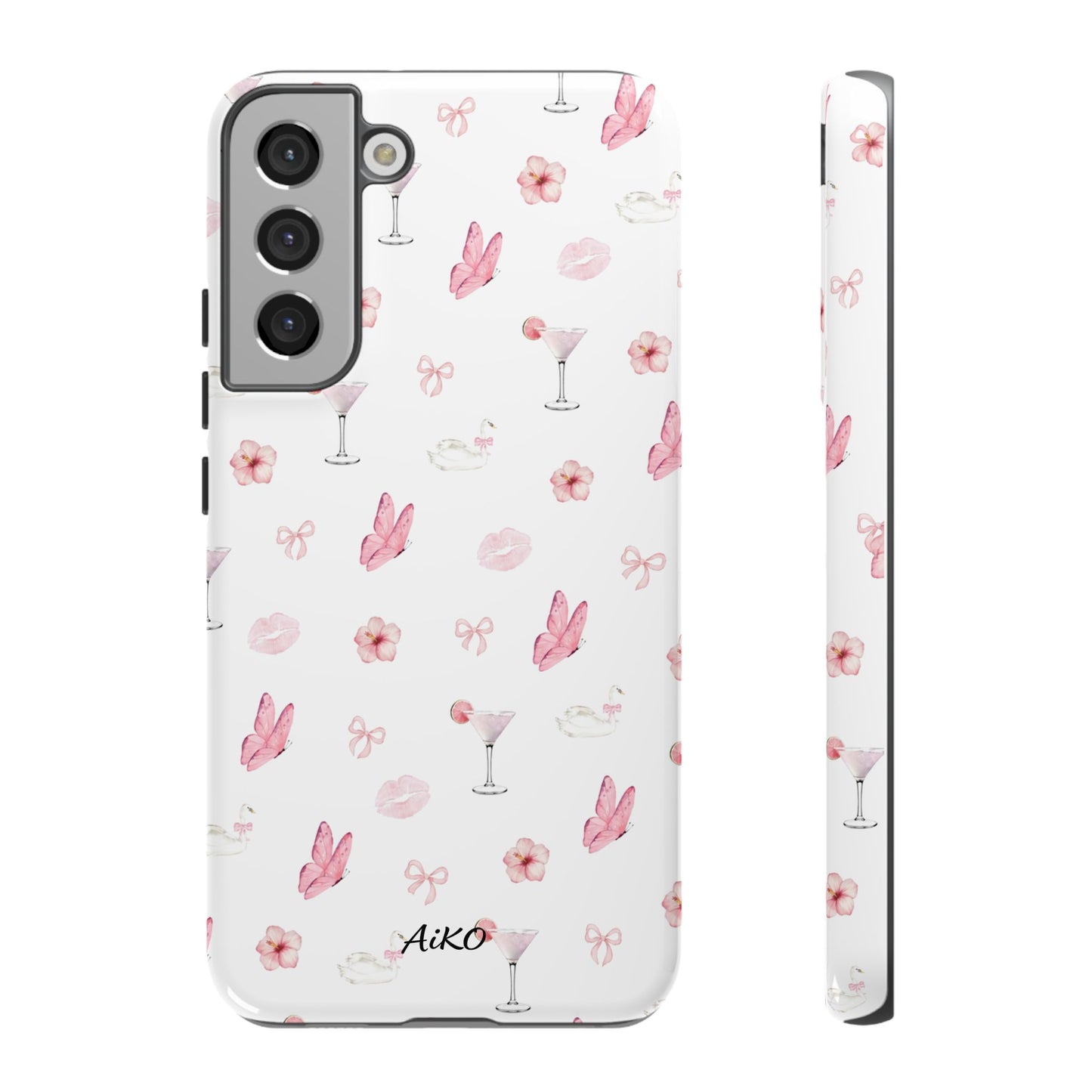 Pink Floral & Cocktail