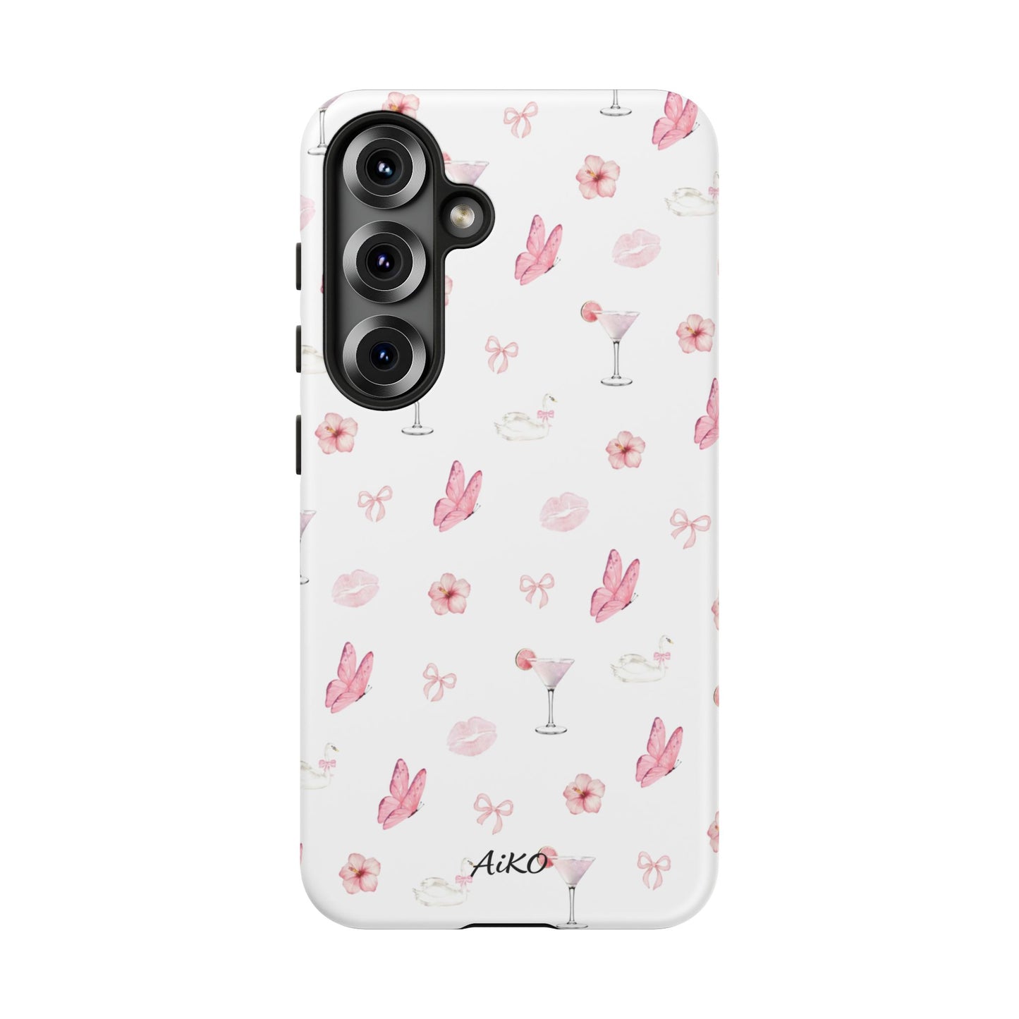 Pink Floral & Cocktail