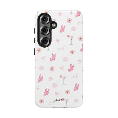 Pink Floral & Cocktail