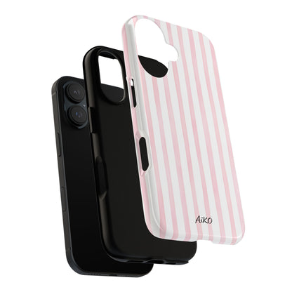 Pink Blush Stripes