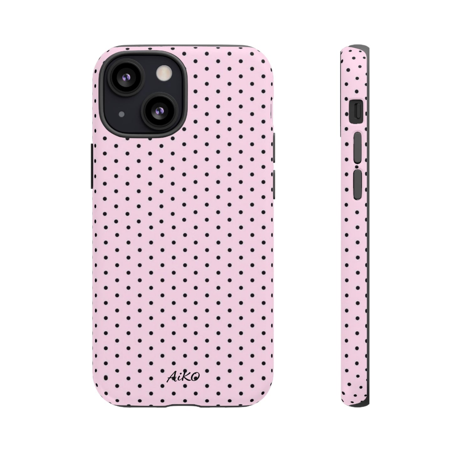 Baby Dots (Black and Pink)