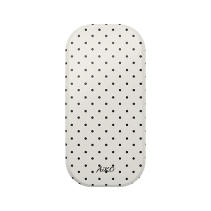 Baby Polka Dots ( Black and White)-Click-On Grip