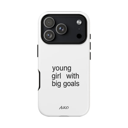 Young Girl With Big Goals