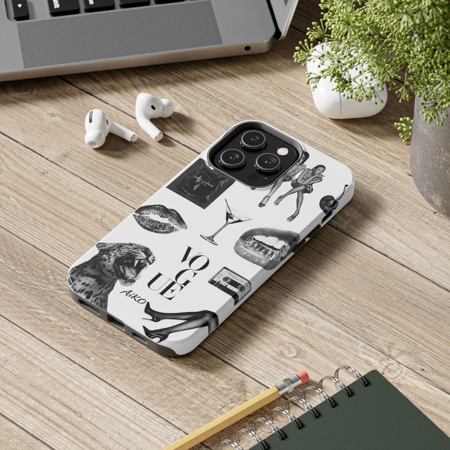 Black & White Fashion Graphic Cover