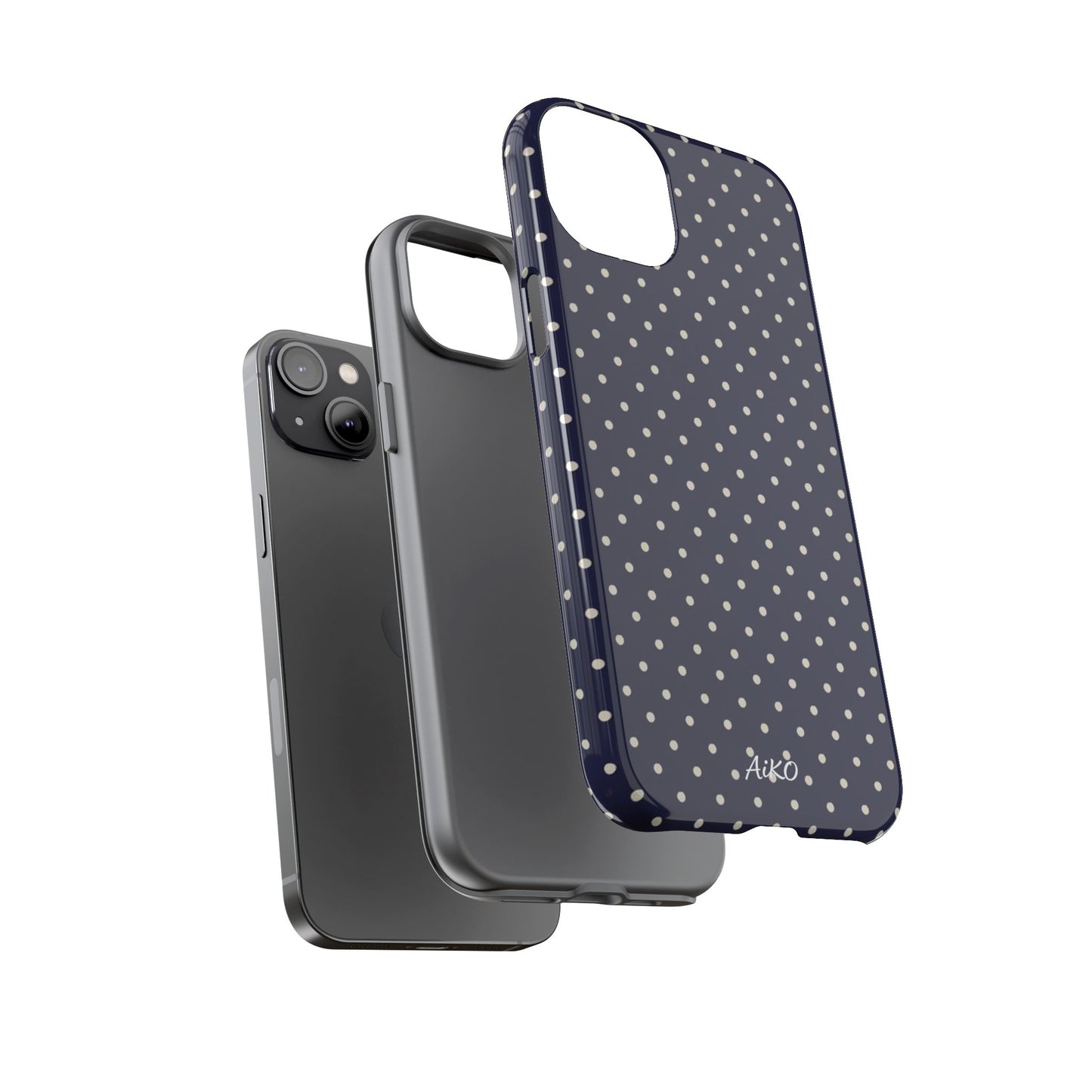 Baby Dots ( Navy and Blue)