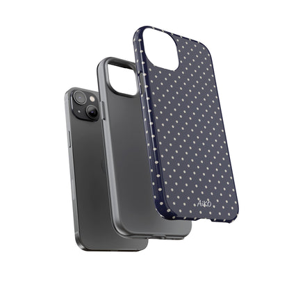 Baby Dots ( Navy and Blue)