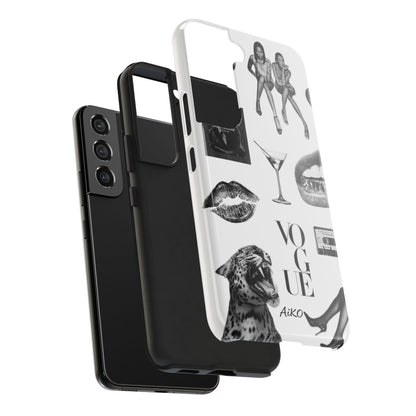 Black & White Fashion Graphic Cover