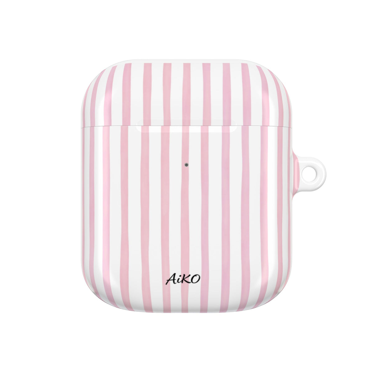 Blush Stripes AirPods Cases