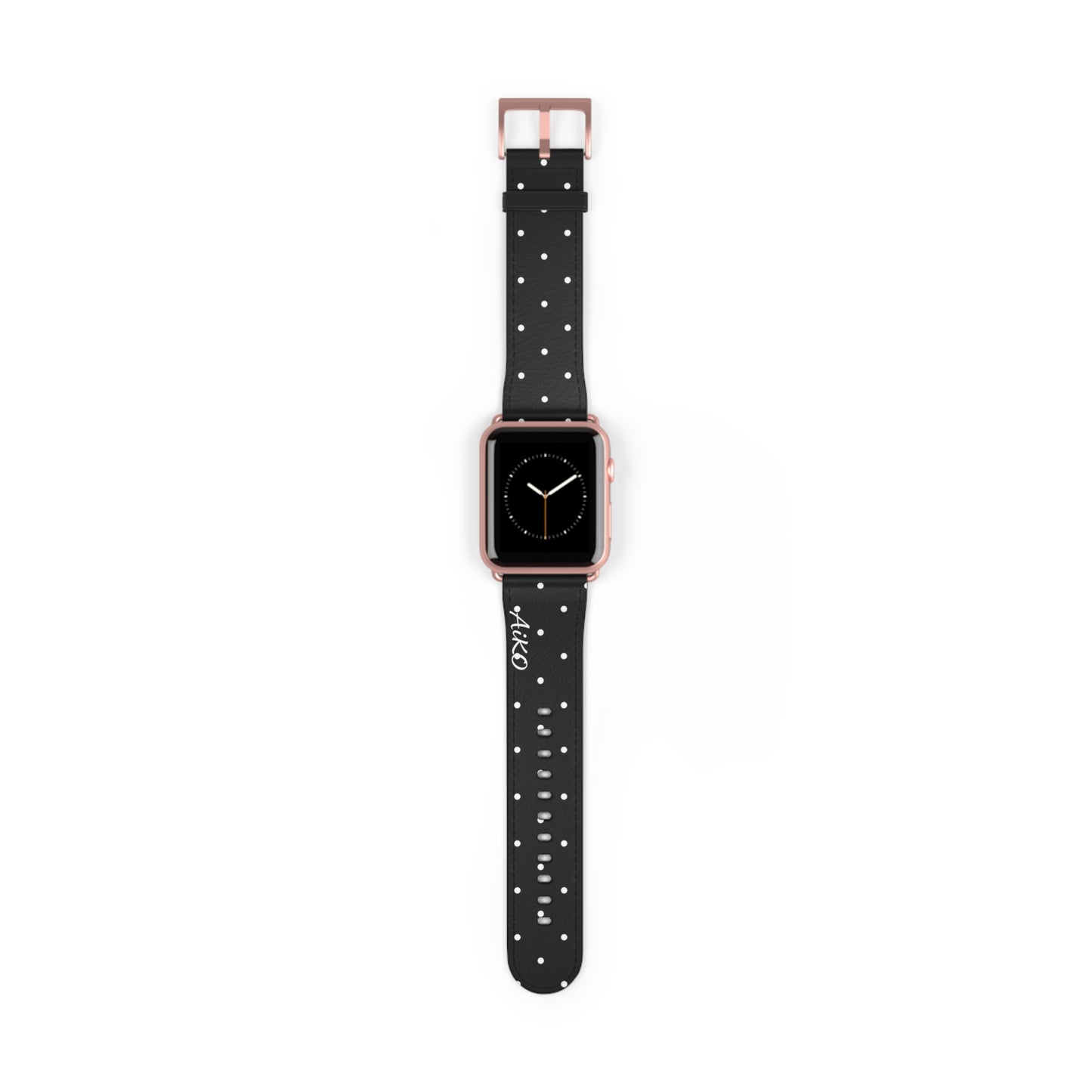 Polka Dot ( Black and White) Apple Watch Band