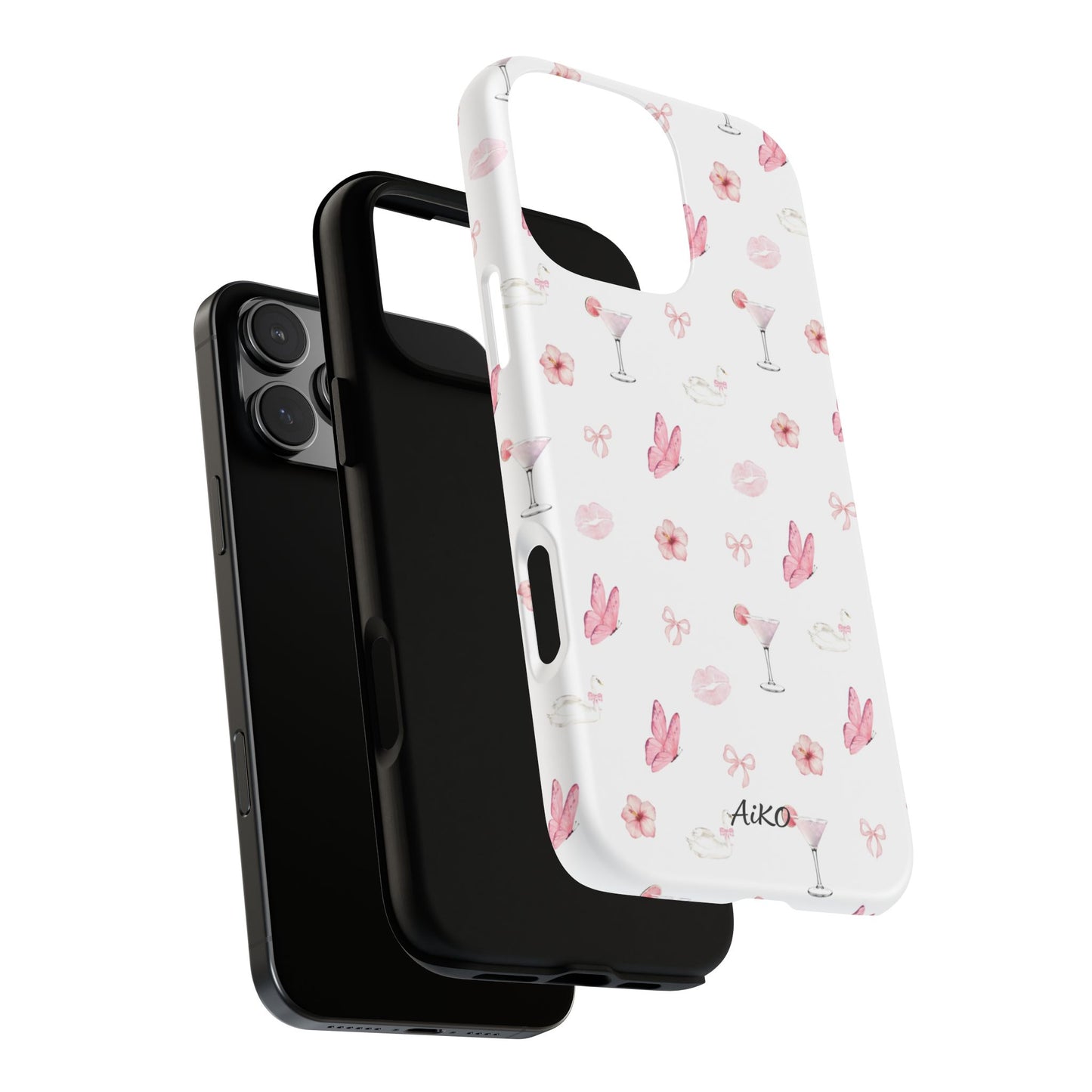 Pink Floral & Cocktail