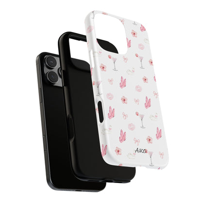 Pink Floral & Cocktail
