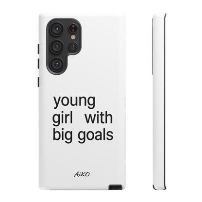 Young Girl With Big Goals