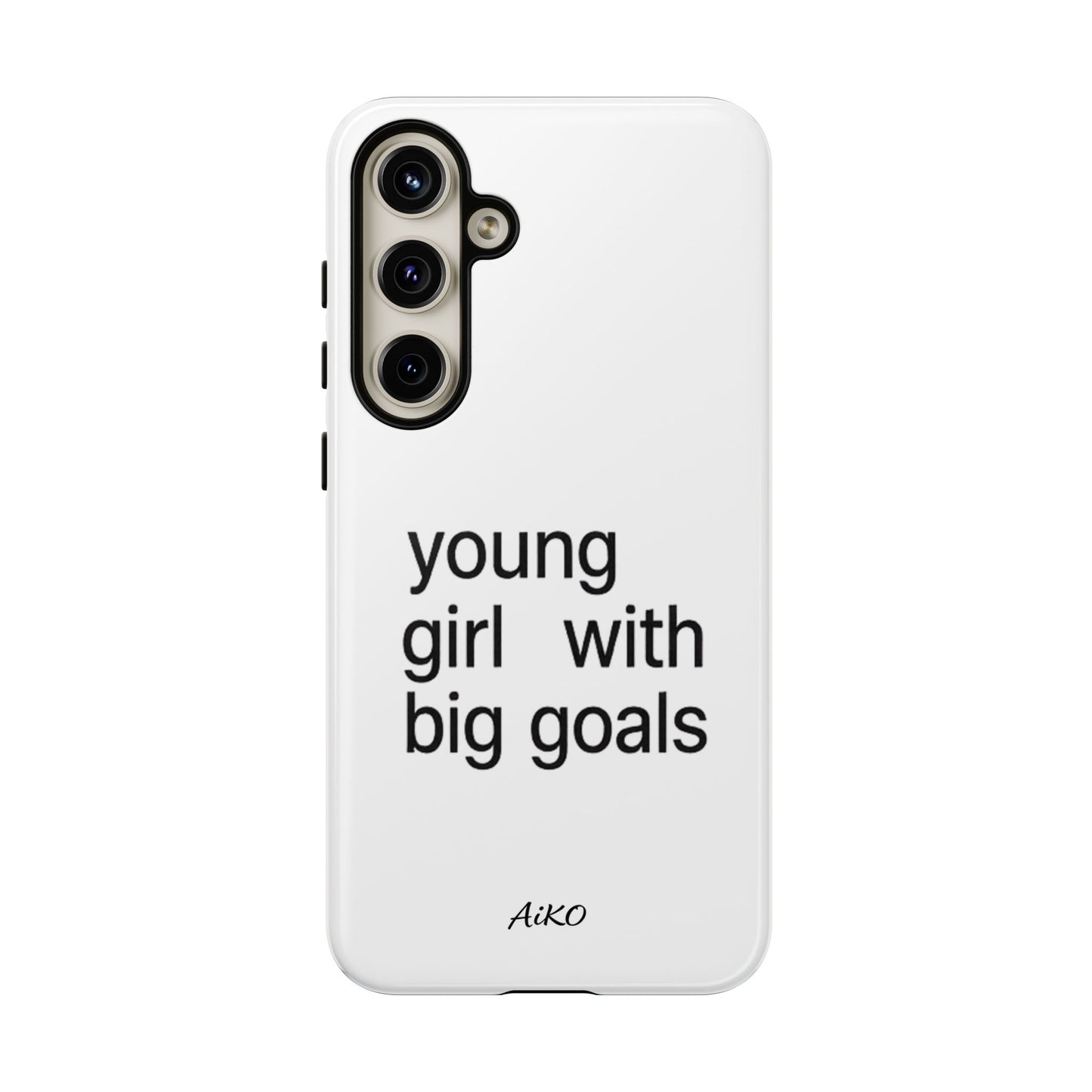 Young Girl With Big Goals