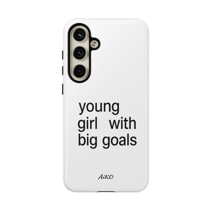 Young Girl With Big Goals