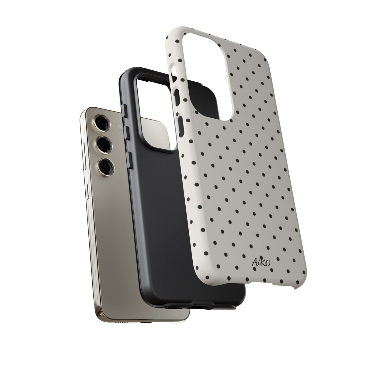 Baby Polka Dots ( Black and White)