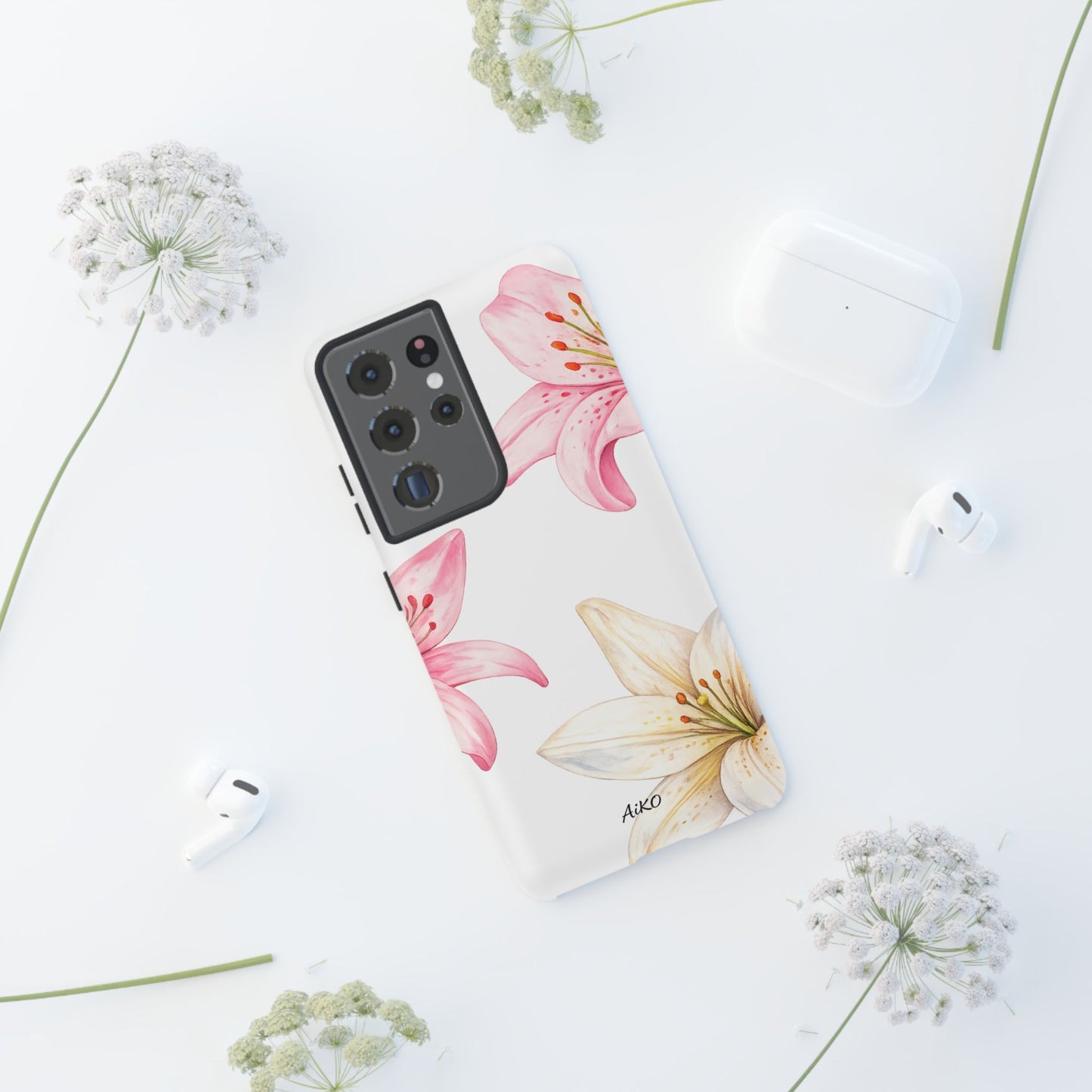 Blossom Grace Clear Case