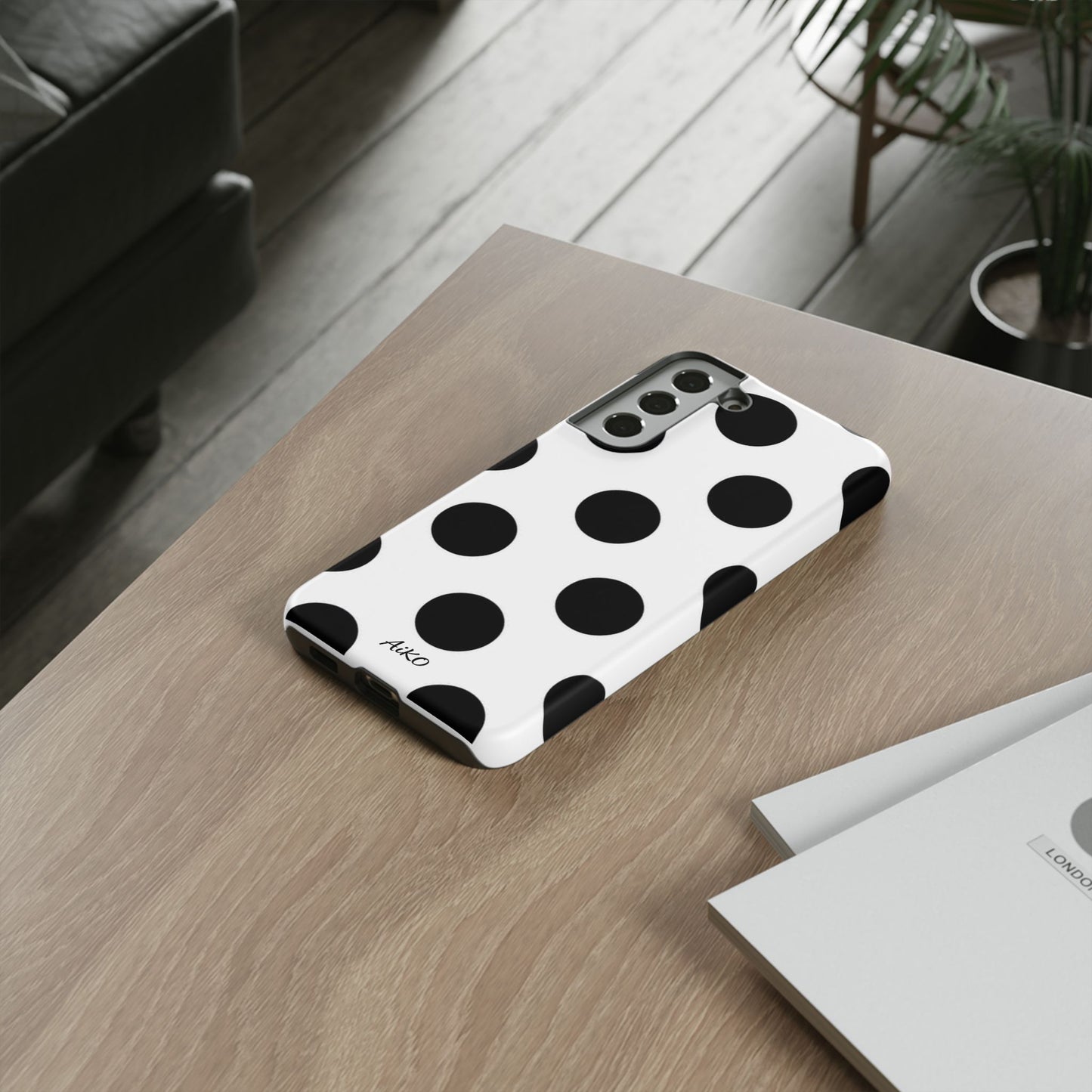 Polka Dots (Black )