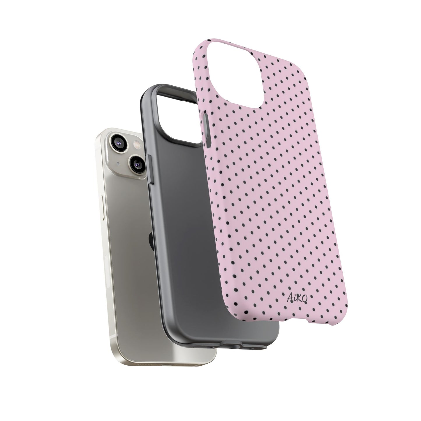 Baby Dots (Black and Pink)