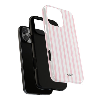 Pink Blush Stripes