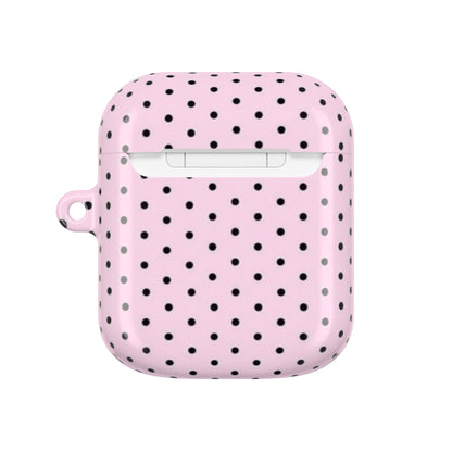 Polka Dot ( Pink and Black) AirPods Cases