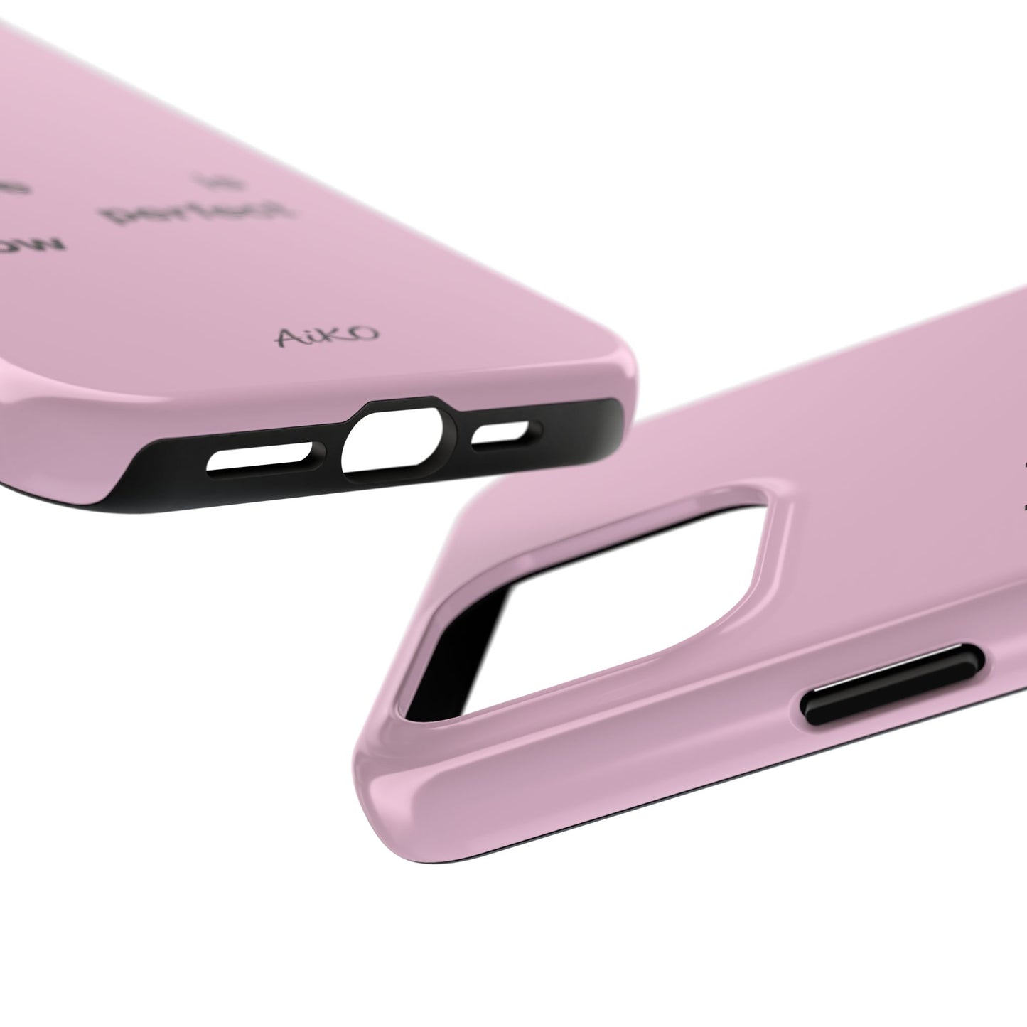 Pink Minimalist 'I relax I let go my life is in perfect flow'