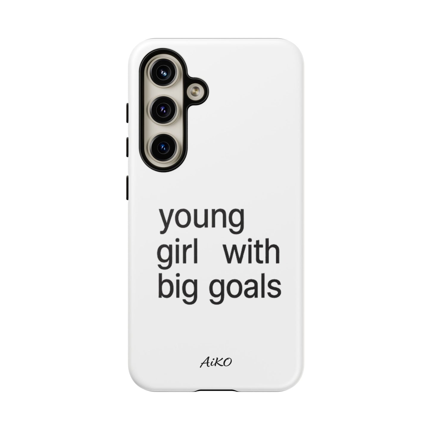 Young Girl With Big Goals