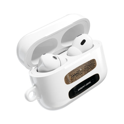 Leather Accent AirPod Case — Stylish Protective AirPods Pro Cover