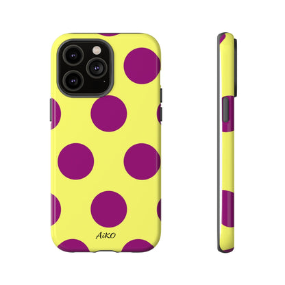 Polka Dots (Yellow & Purple)