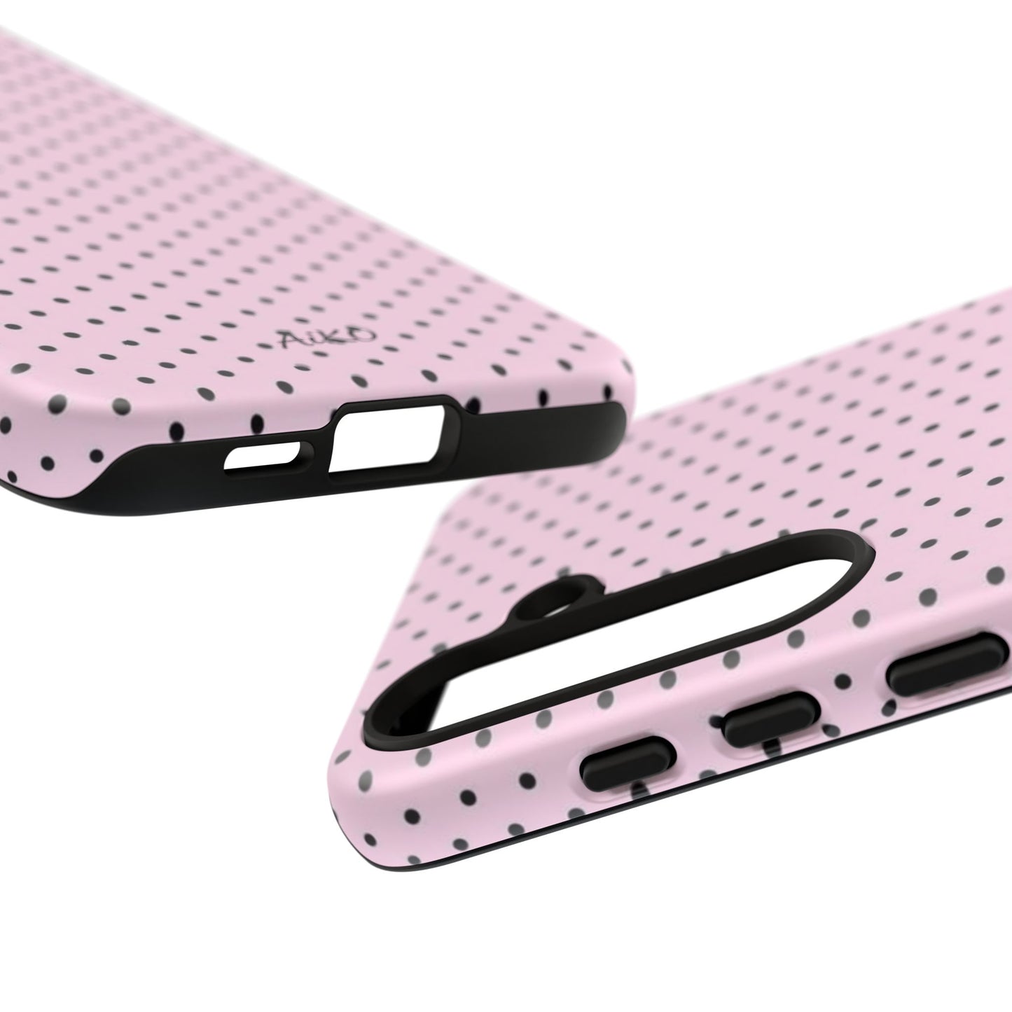 Baby Dots (Black and Pink)