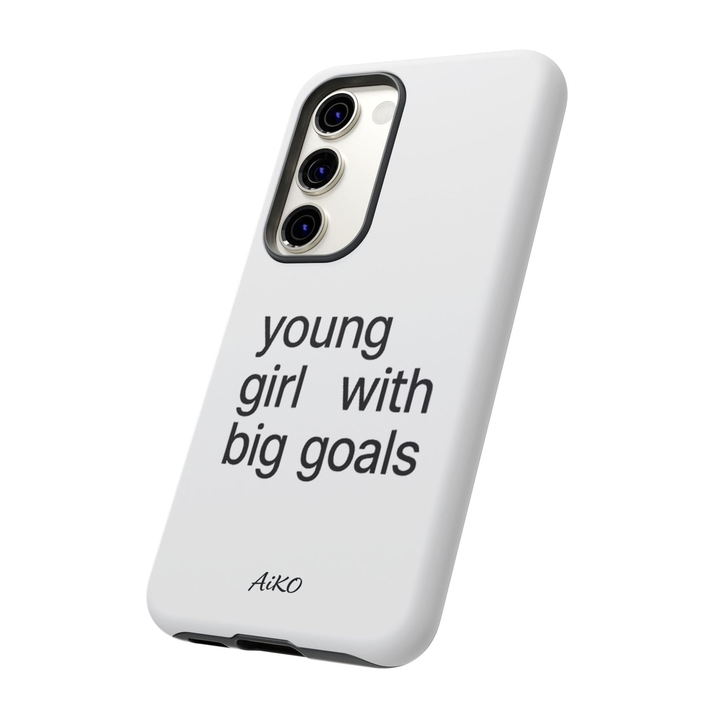 Young Girl With Big Goals