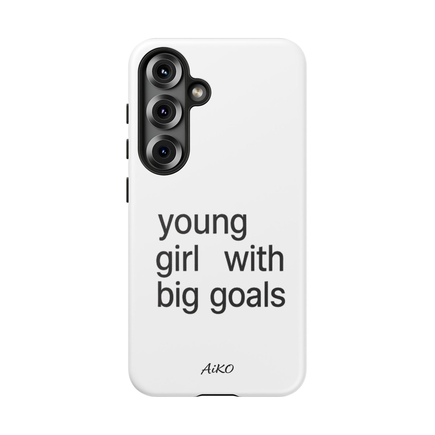 Young Girl With Big Goals