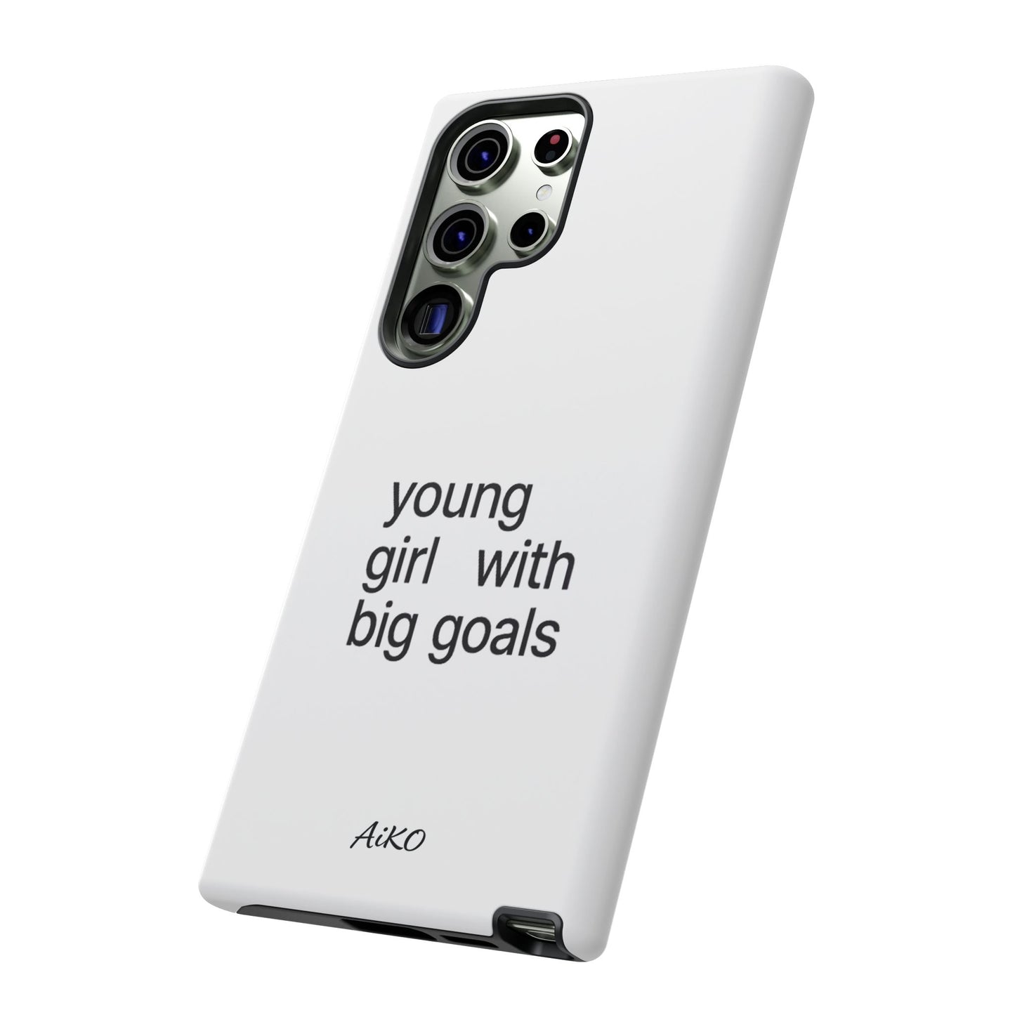 Young Girl With Big Goals