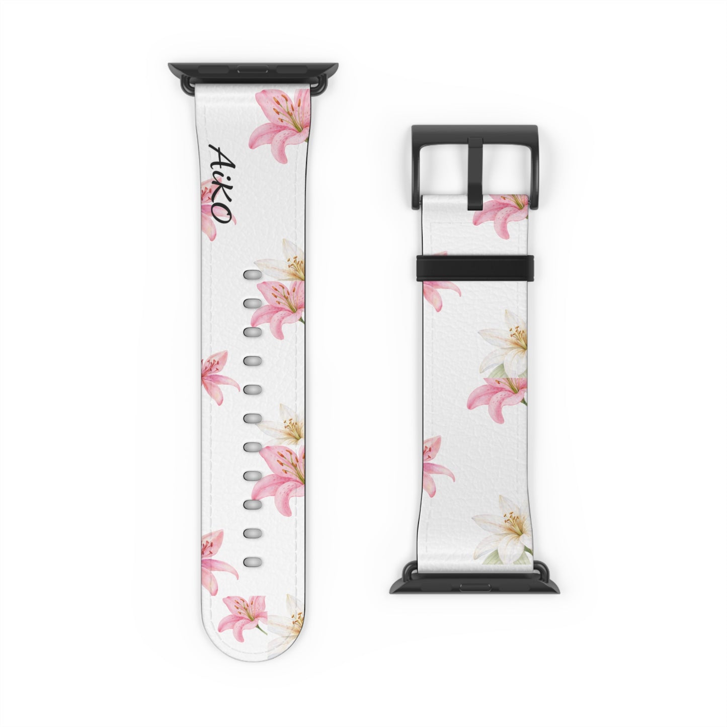 Blossom Grace (White) AppleWatch Band