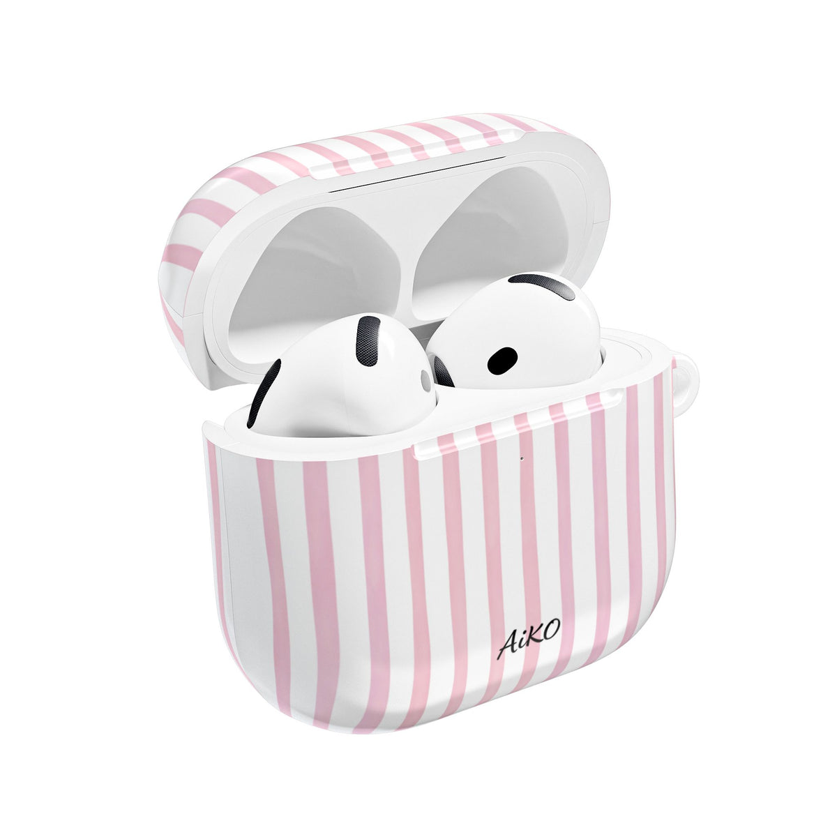 Blush Stripes AirPods Cases