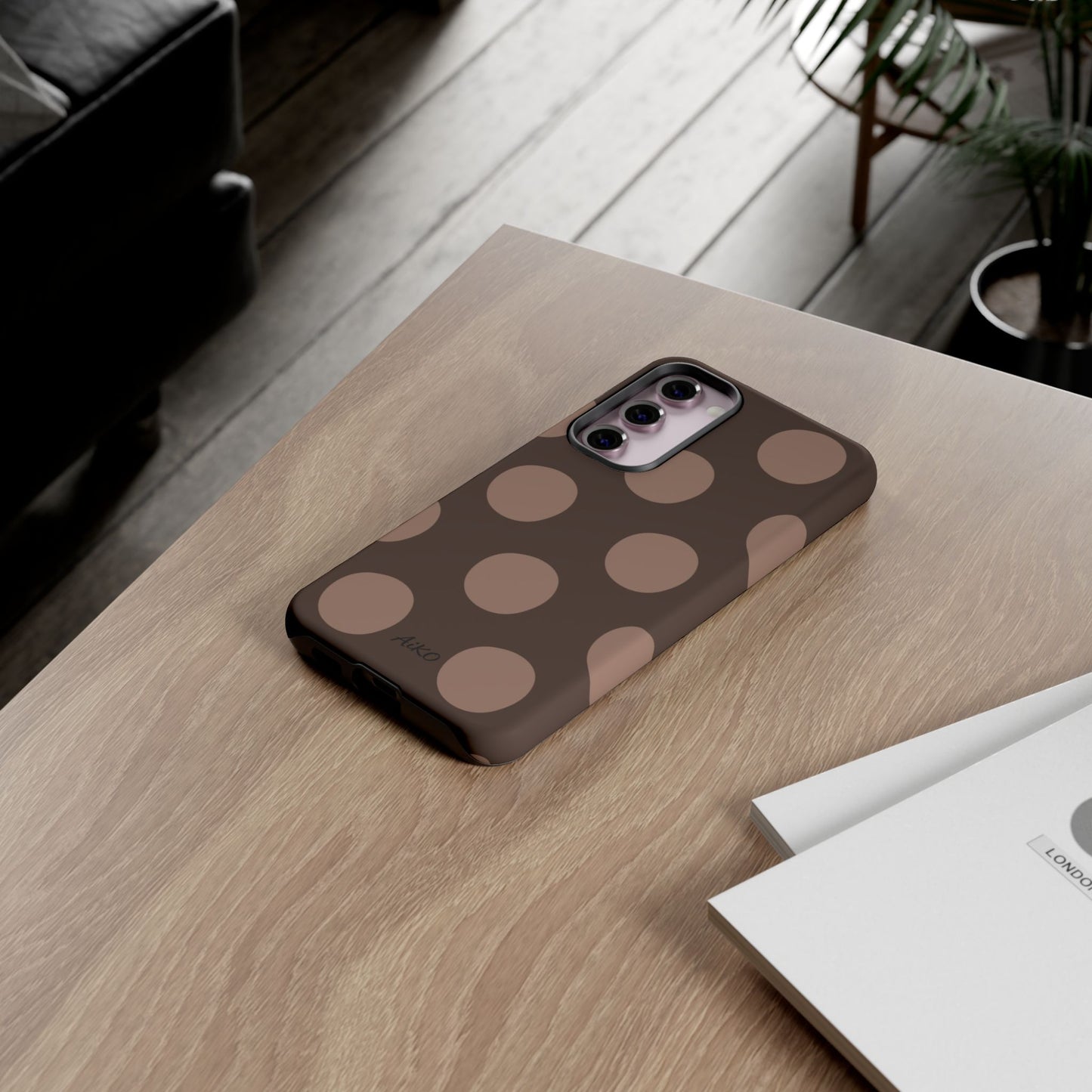Polka Dots (Brown)