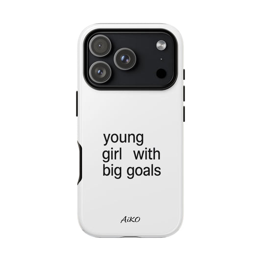 Young Girl With Big Goals