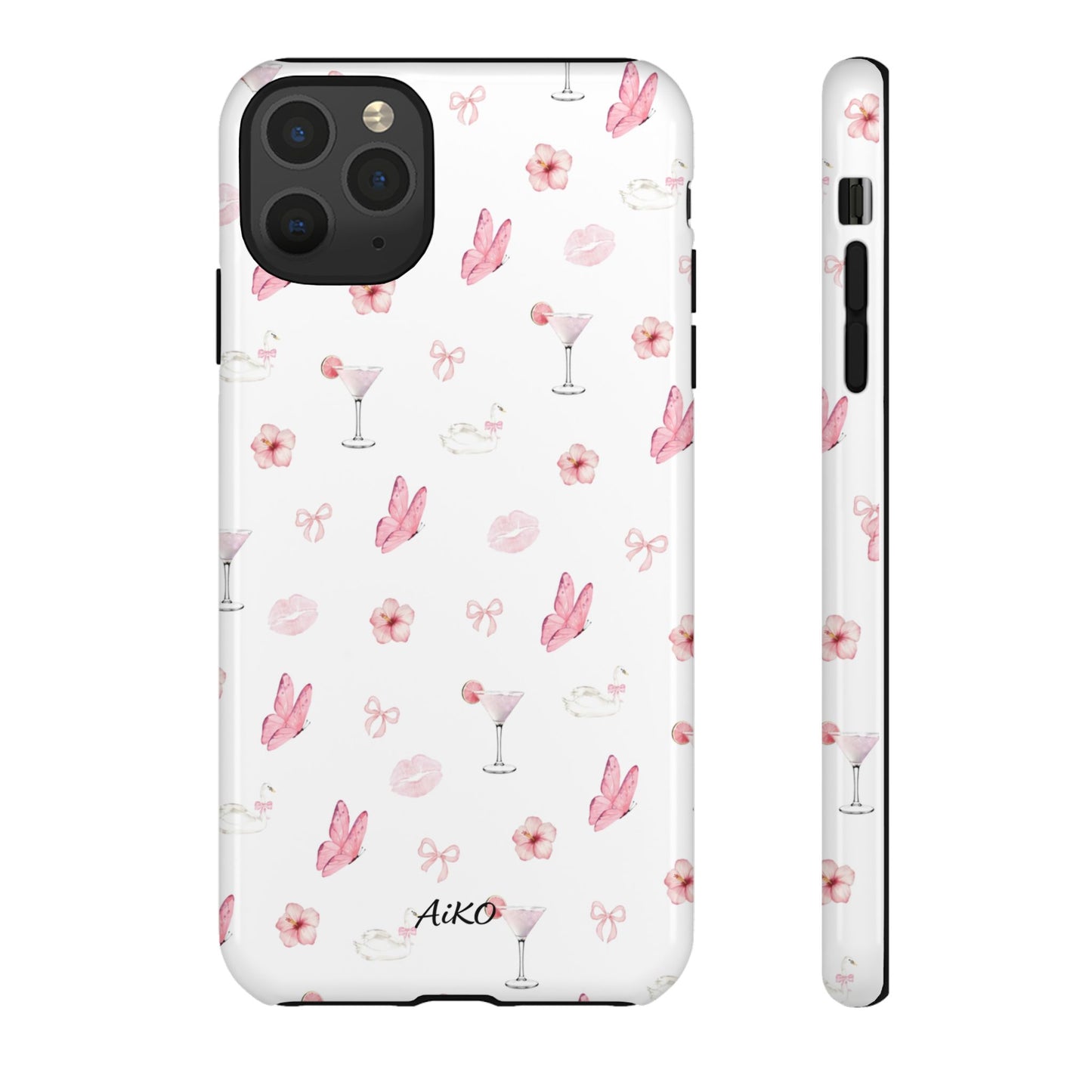 Pink Floral & Cocktail