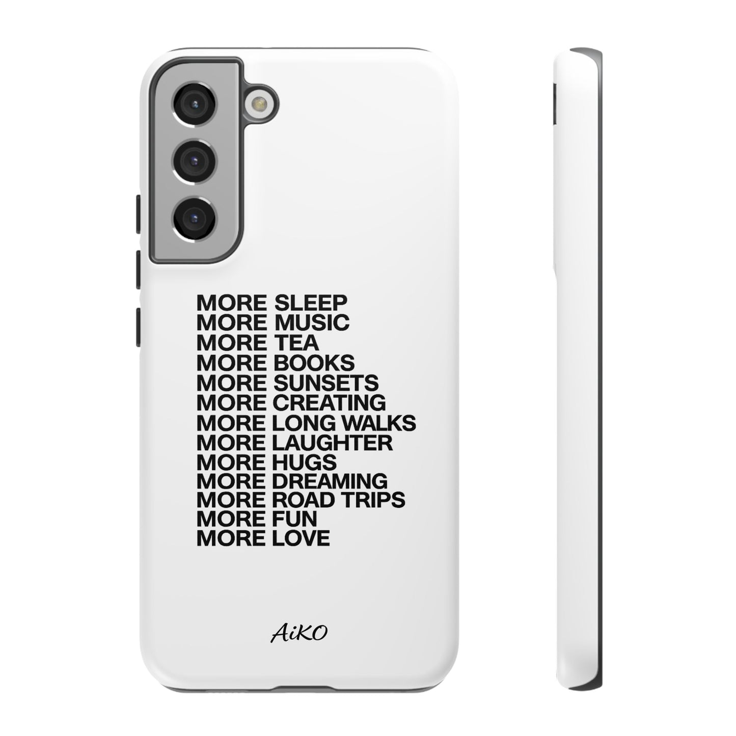 More More More
