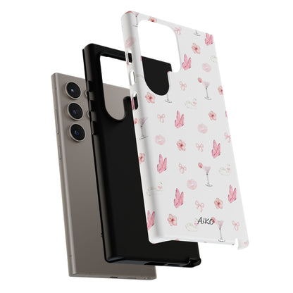 Pink Floral & Cocktail