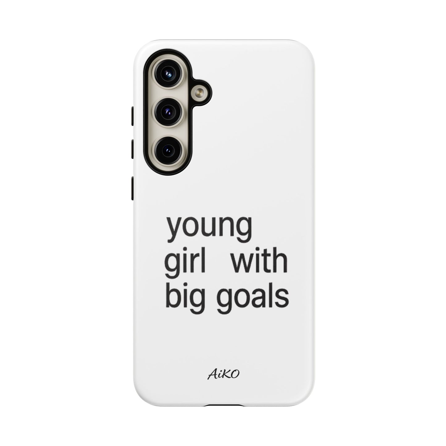 Young Girl With Big Goals