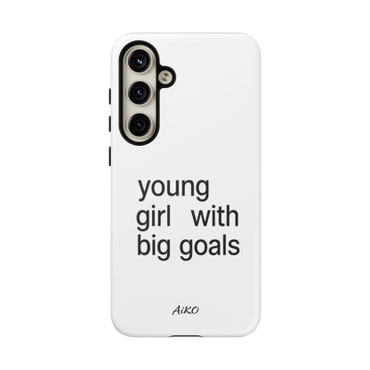Young Girl With Big Goals