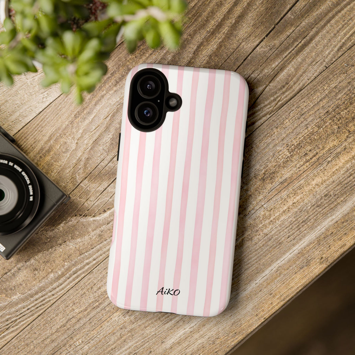 Pink Blush Stripes