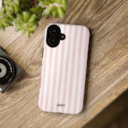 Pink Blush Stripes