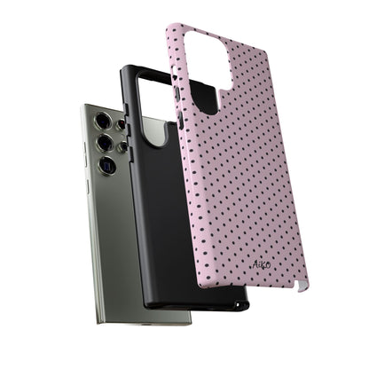 Baby Dots (Black and Pink)