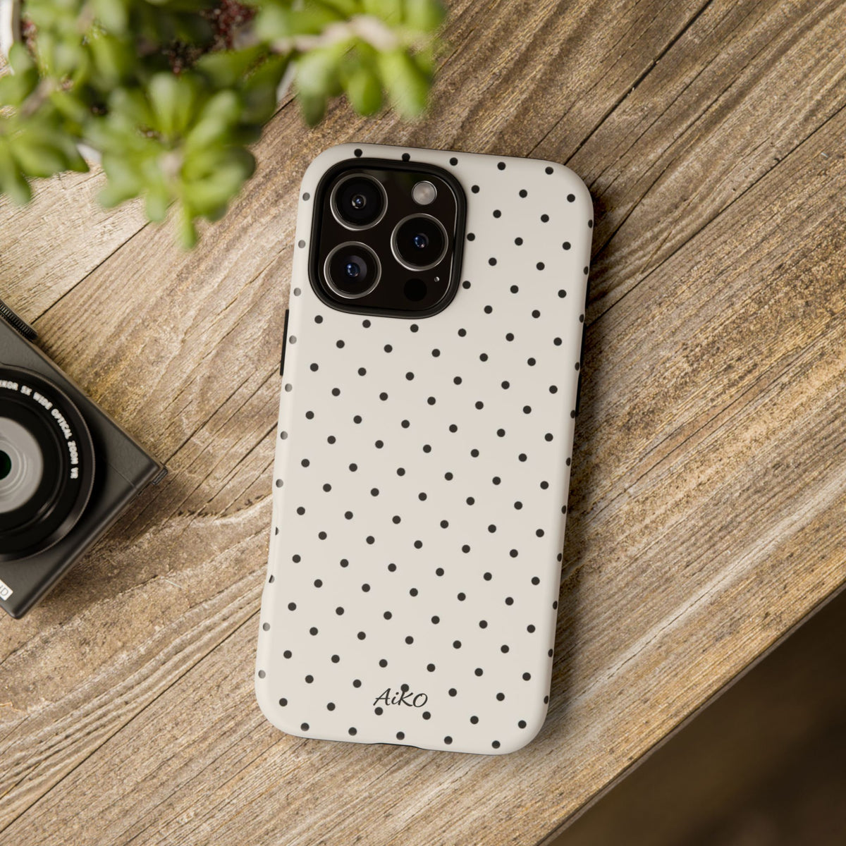 Baby Polka Dots ( Black and White)