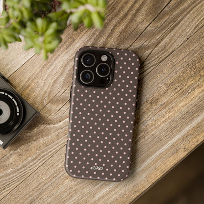 Baby Dots (Brown and Pink)