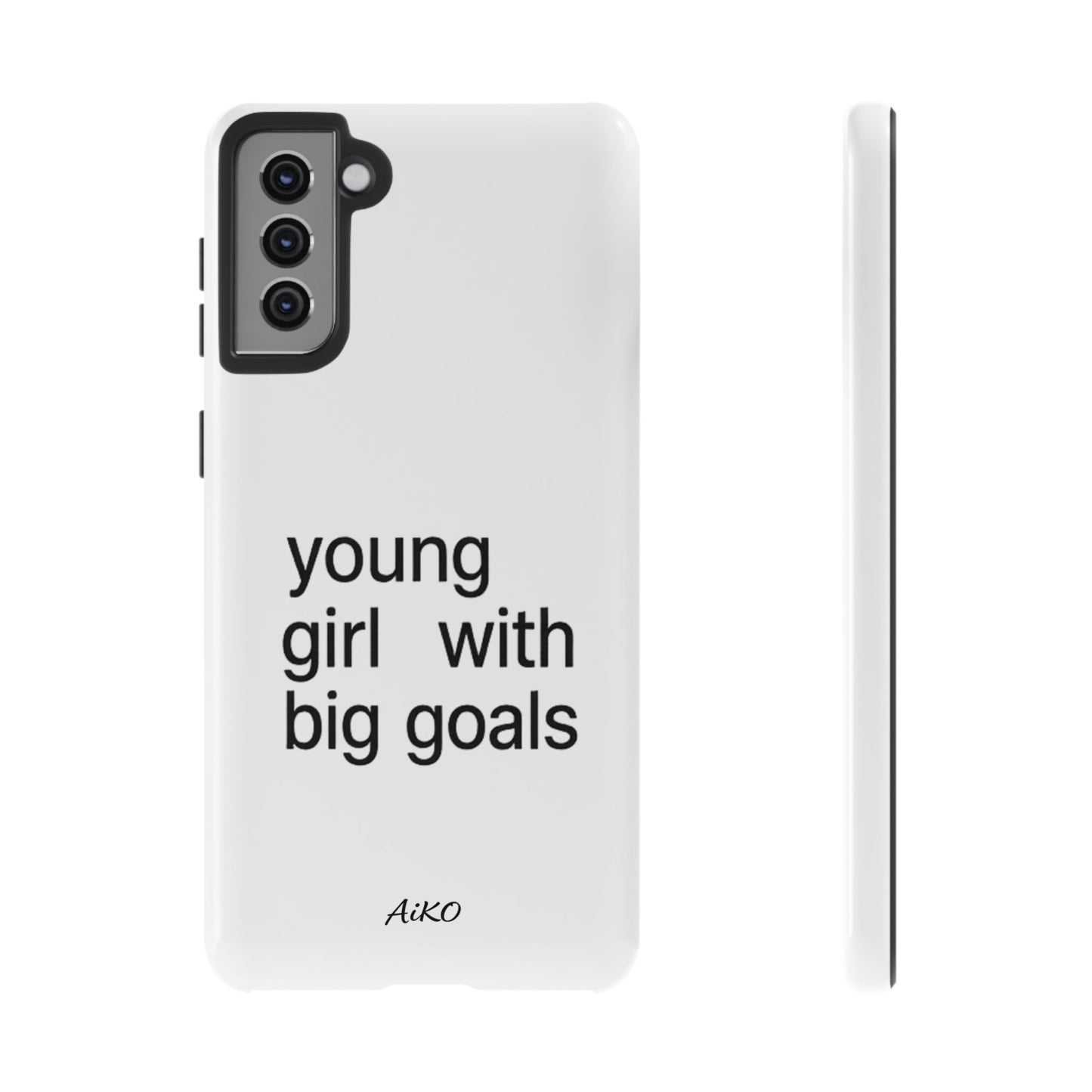 Young Girl With Big Goals